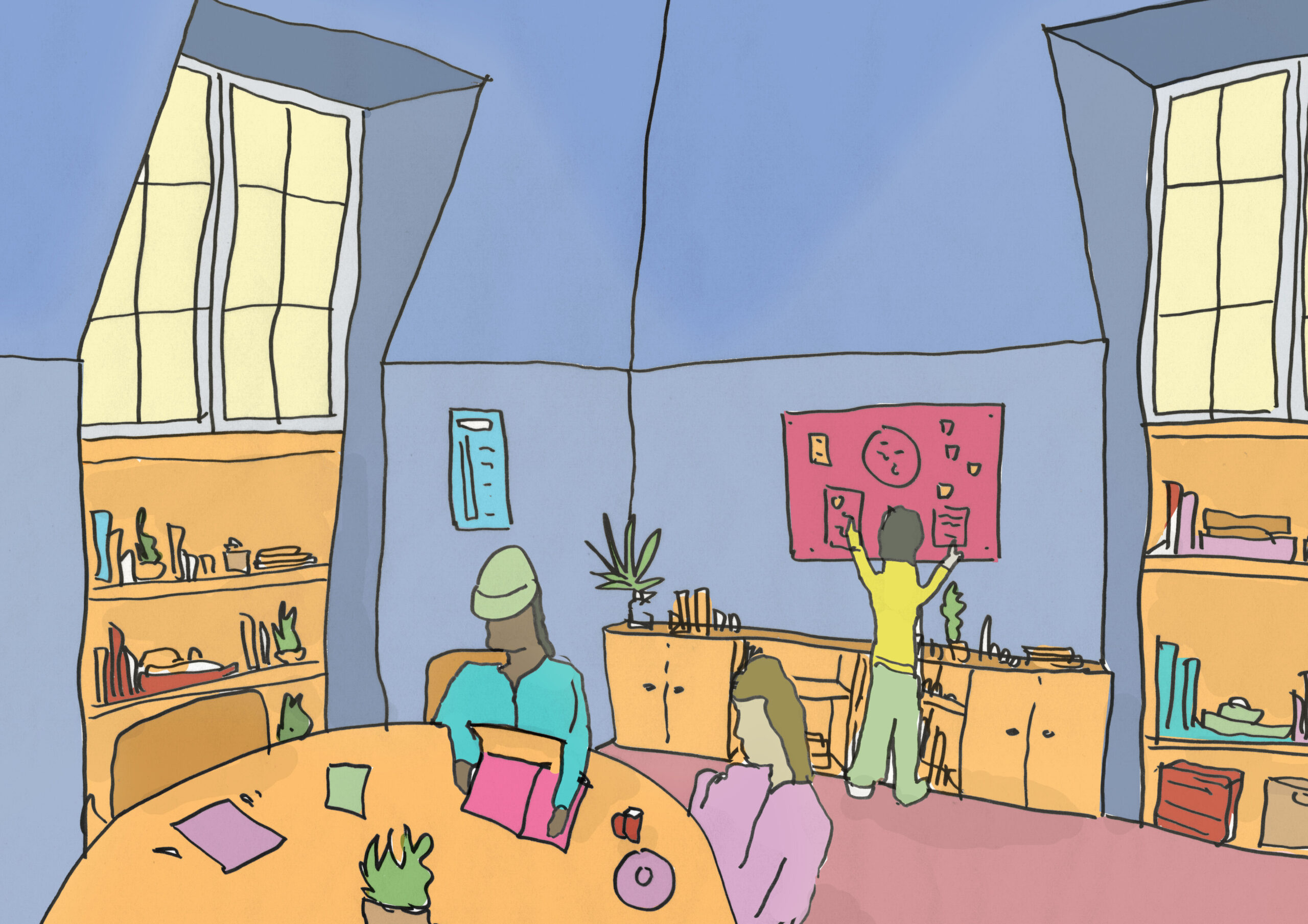 Illustration of what a room might look like